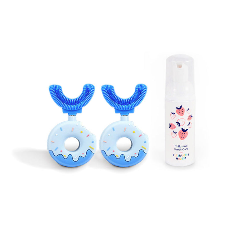 Družinski komplet Belli Denti® - 2x zobna ščetka in penasta zobna pasta