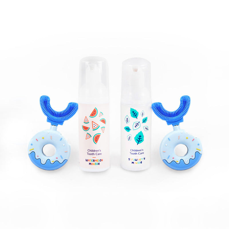 Družinski set Belli Denti® - 2x zobna ščetka in 2x penasta zobna pasta