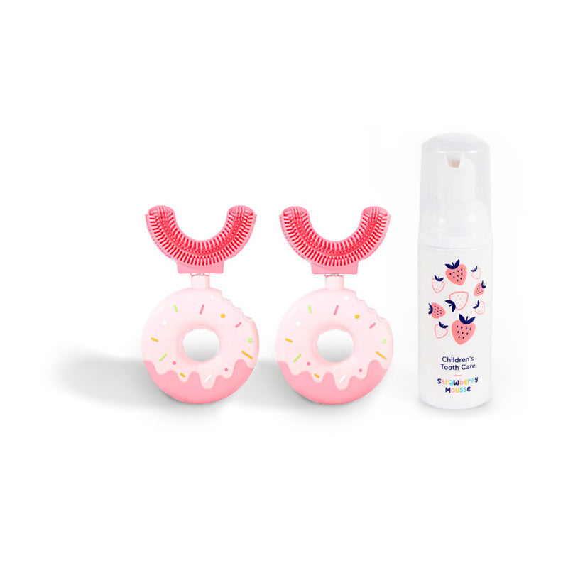 Družinski komplet Belli Denti® - 2x zobna ščetka in penasta zobna pasta