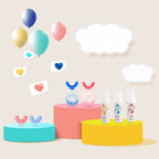 Belli Denti® rojstni set z voščilnico - ščetka, pasta, podaljšek