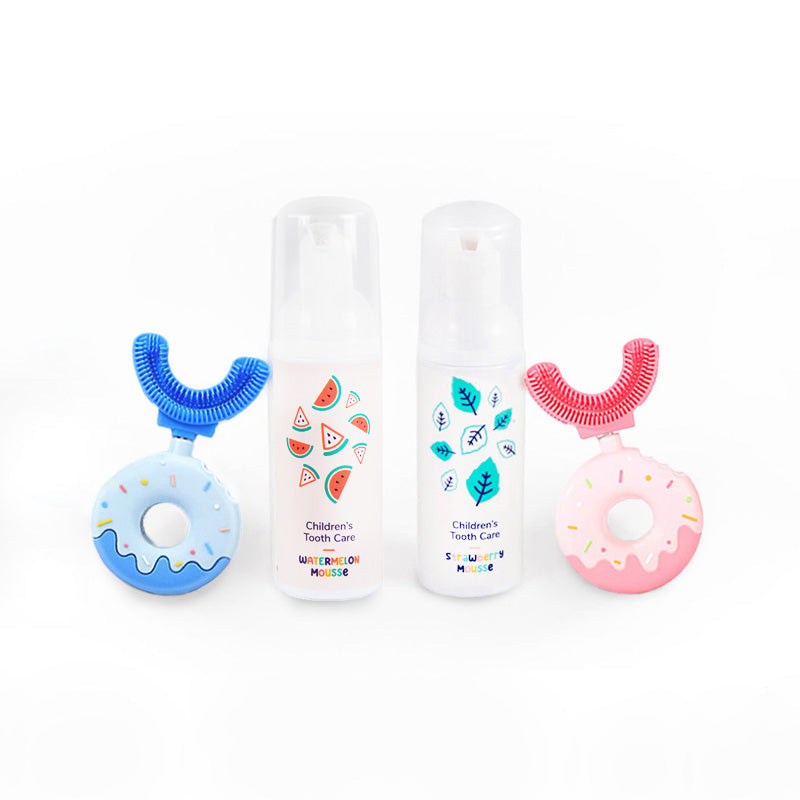 Družinski set Belli Denti® - 2x zobna ščetka in 2x penasta zobna pasta