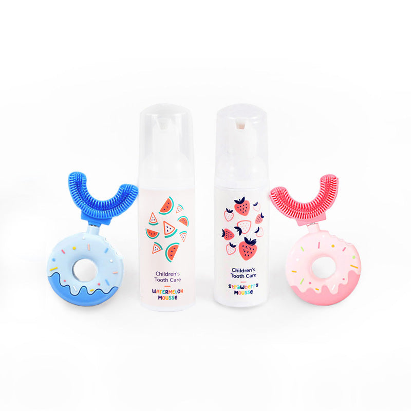 Družinski set Belli Denti® - 2x zobna ščetka in 2x penasta zobna pasta