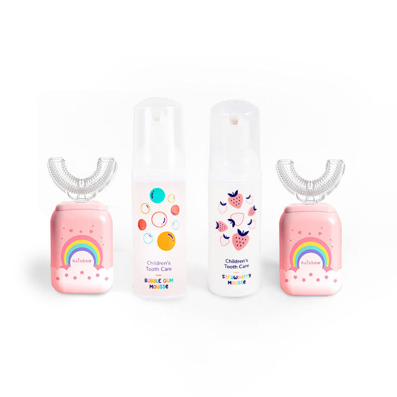 Družinski set Belli Denti® - 2x električna zobna ščetka in 2x penasta zobna pasta