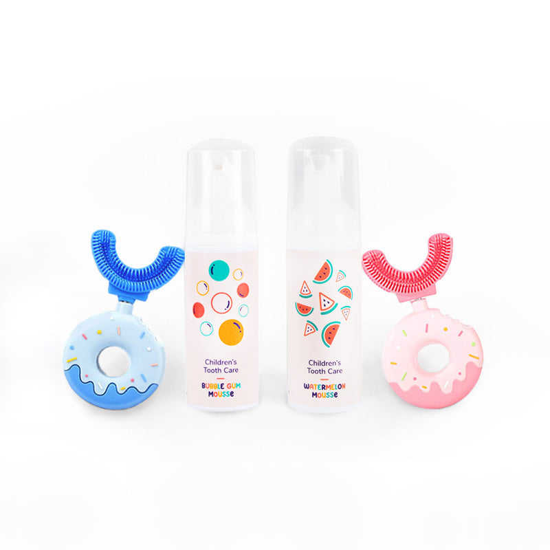 Družinski set Belli Denti® - 2x zobna ščetka in 2x penasta zobna pasta